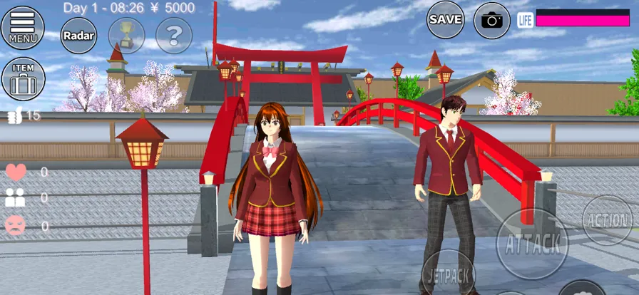 sakura school simulator2025ٷv1.045.17 ֻͼ1