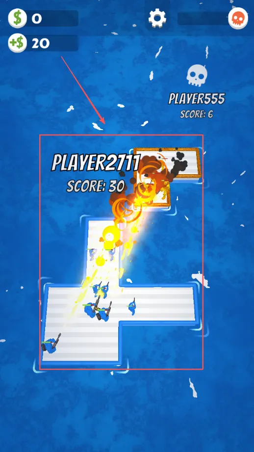 木筏战争疯狂海战(海战 io 游戏) 木筏战争疯狂海战(海战 io 游戏)