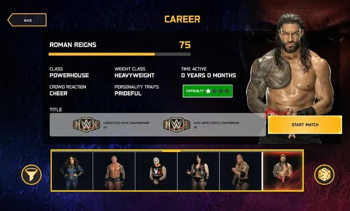 WWE 2K25����������(ˤ��ģ����Ϸ)v0.1411.0 �ֻ����ͼ1