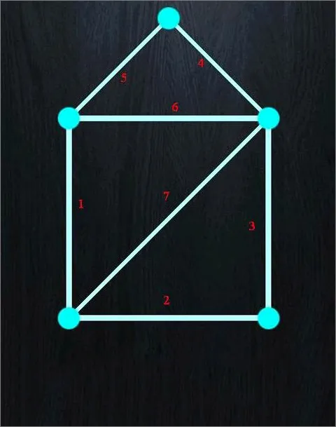 一笔画(一笔画小游戏) 一笔画(一笔画小游戏)
