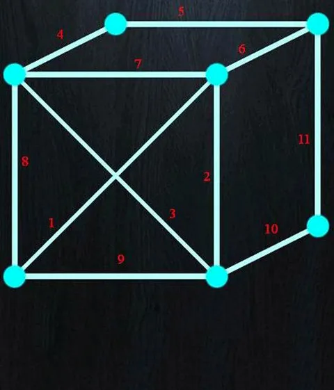 一笔画(一笔画小游戏)